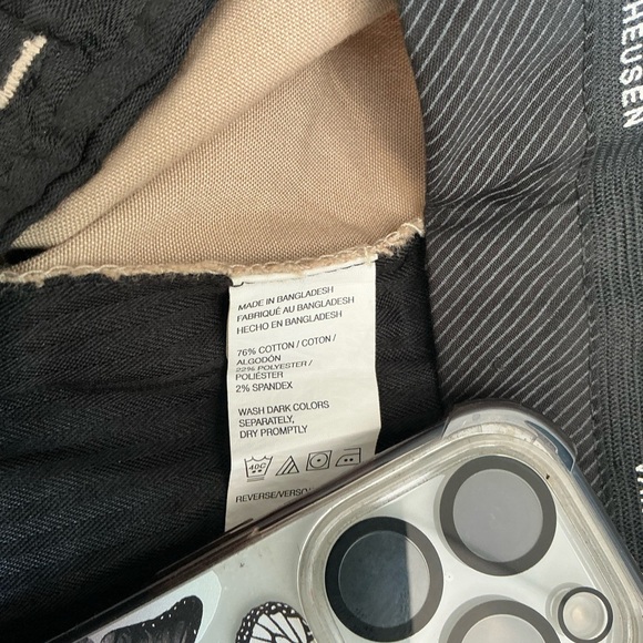 New With Tags Van Heusen Tan Chinos Classic Style Size 54x32 - Picture 4 of 6